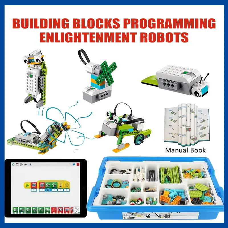 Kids Education Program - Robot programmabile compatibile WEDO2.0 45300 con