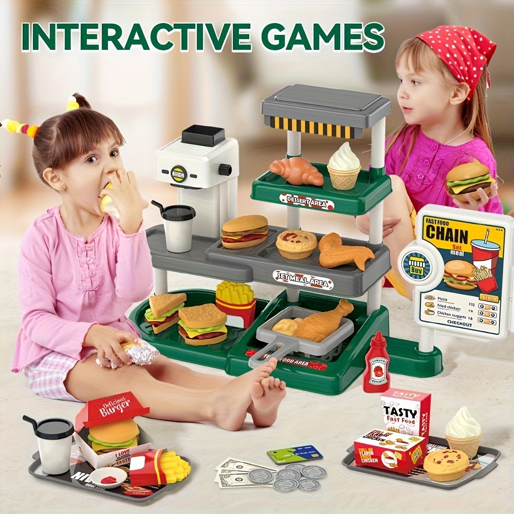 Kids Education Store - Gioco di Ruolo Negozio Fast Food