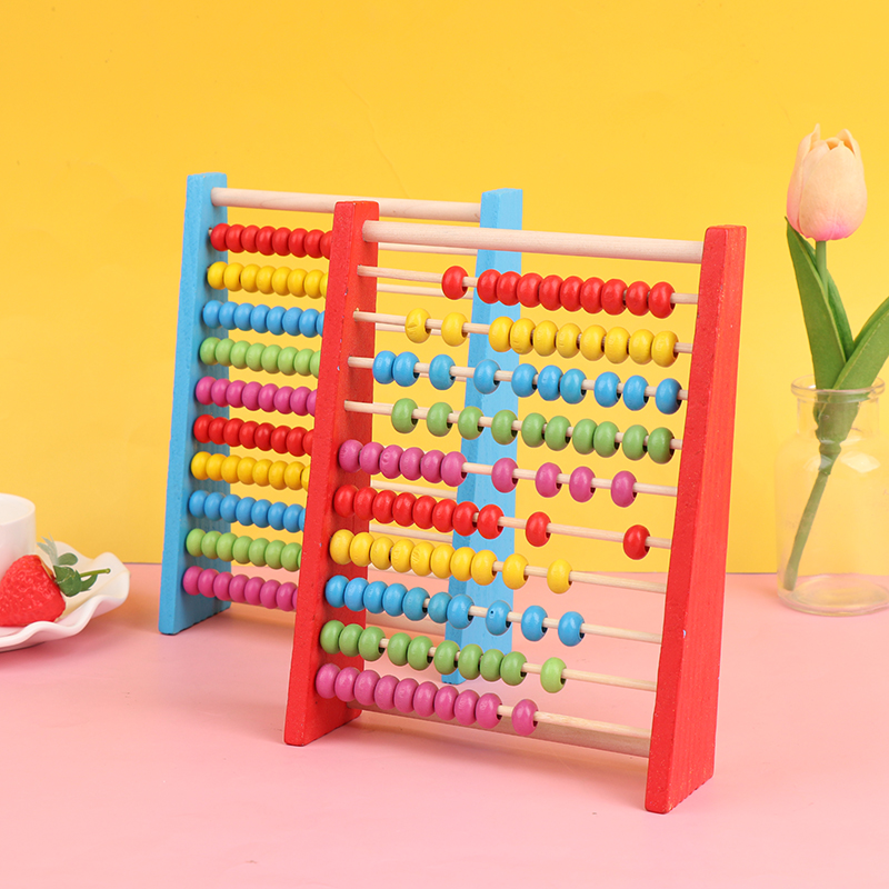 Abacus Counting Bead - Abaco in legno per bambini, matematica,
