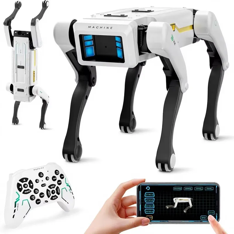 Kids Education Program - Cane Robot Intelligente Interattivo, Giocattolo STEM