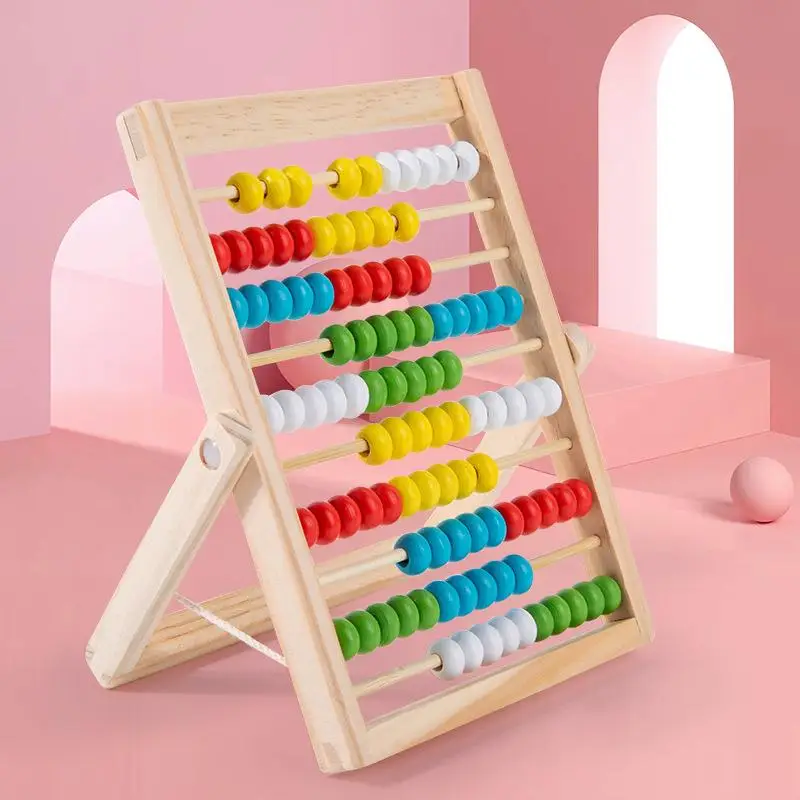 Abacus Counting Bead - 1 pz Montessori Numero Aritmetico Abaco