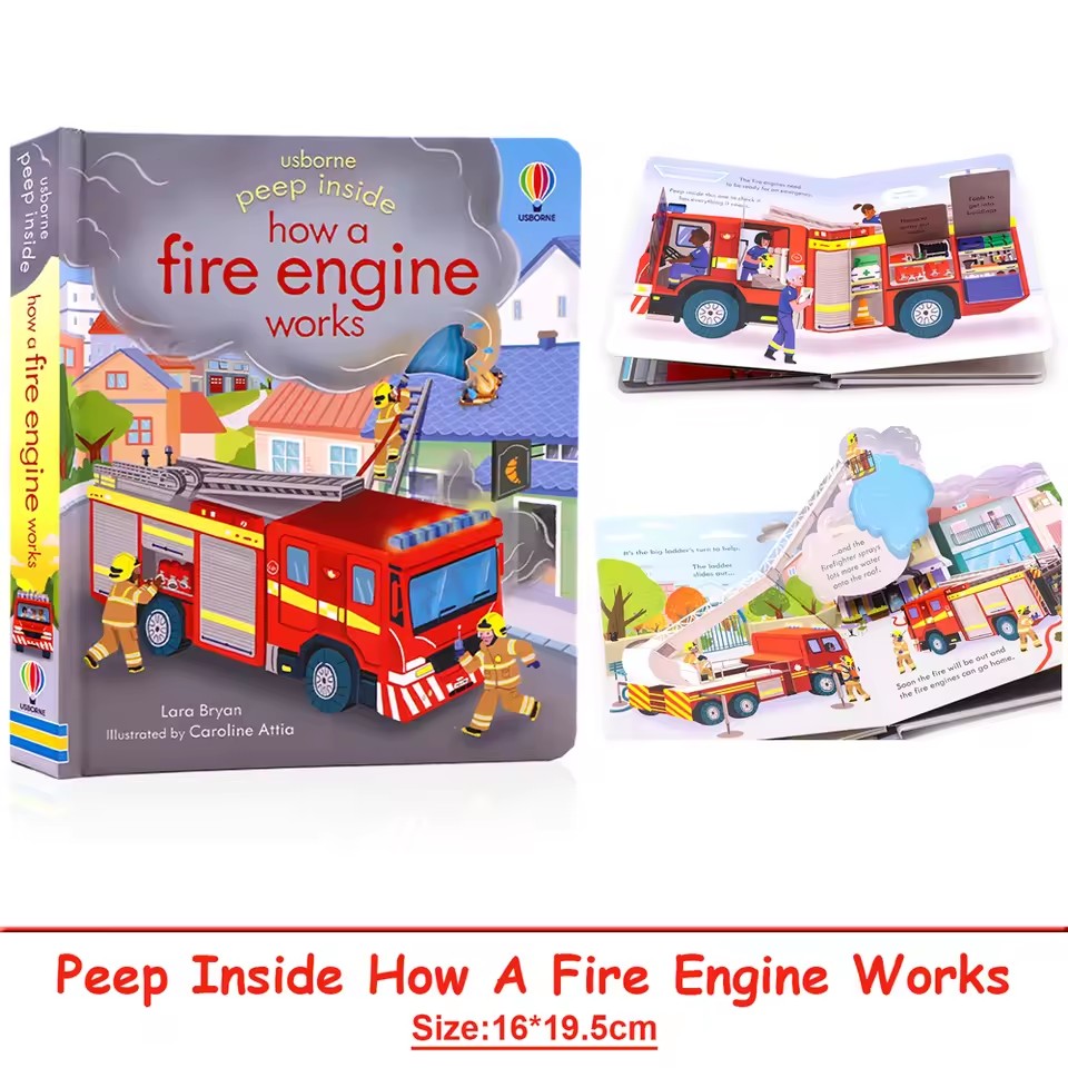Usborne Peep Inside Come funzi - Kids Education Age recensione e prezzo