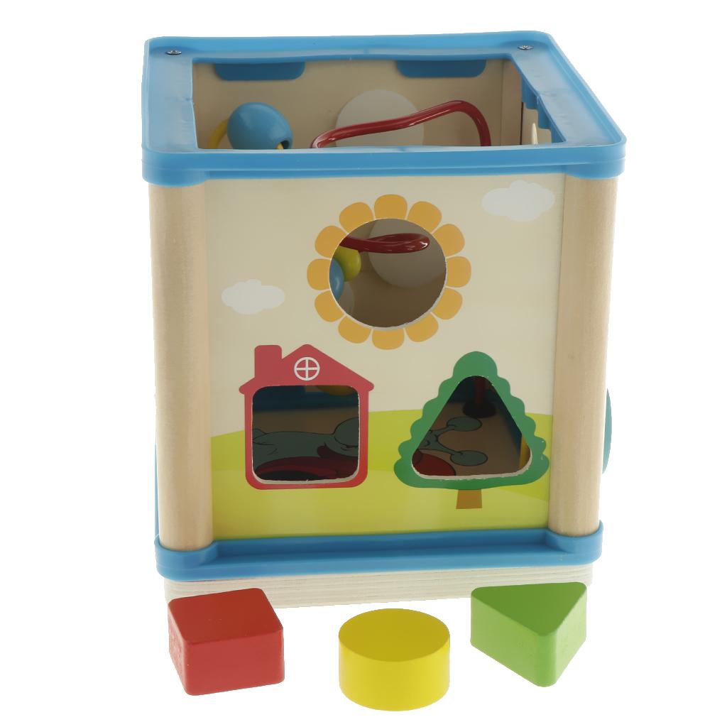 Cubo di Attività in Legno, Puz - Abacus Counting Bead recensione e prezzo