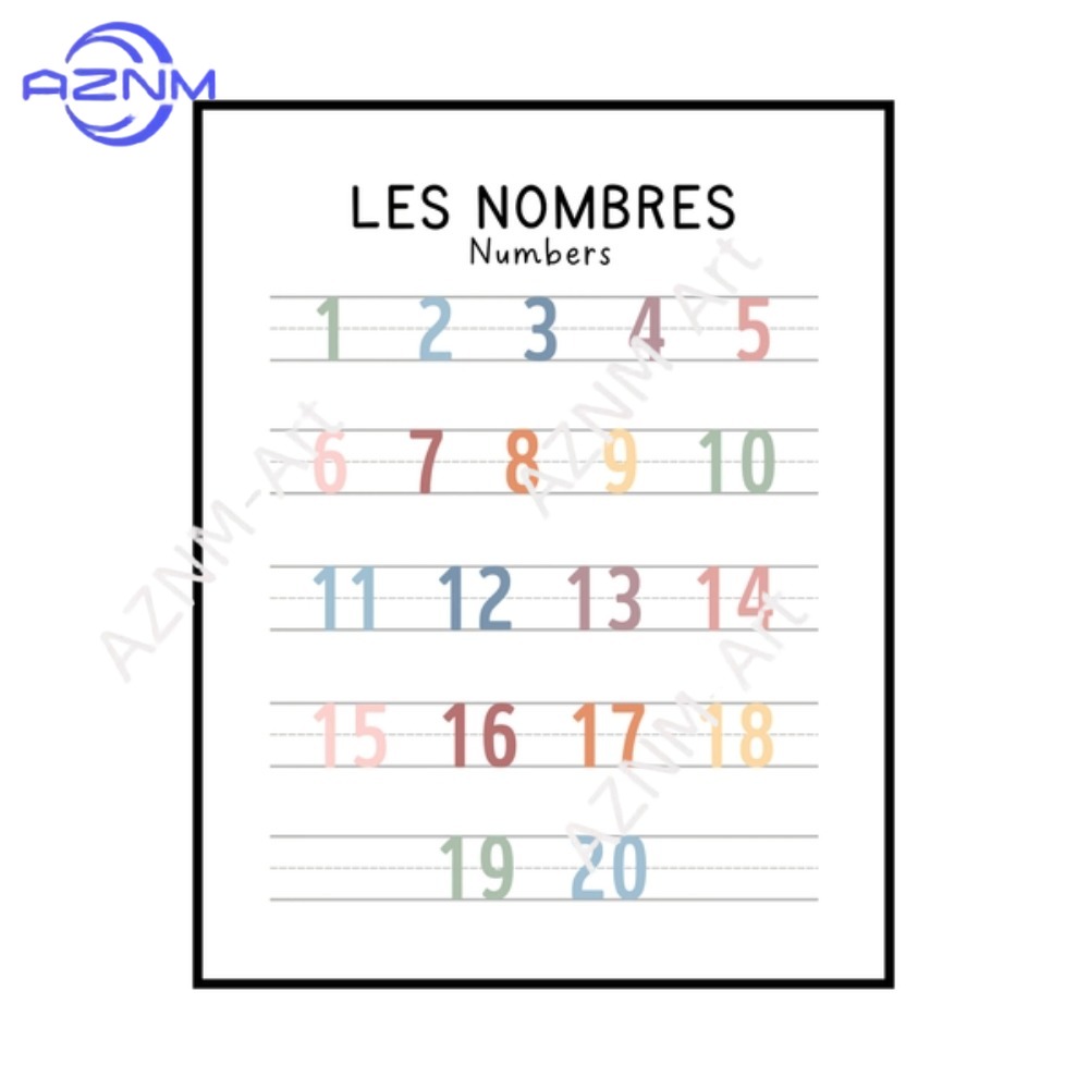 Poster Educativo Bilingue Fran - Kids Education System recensione e prezzo