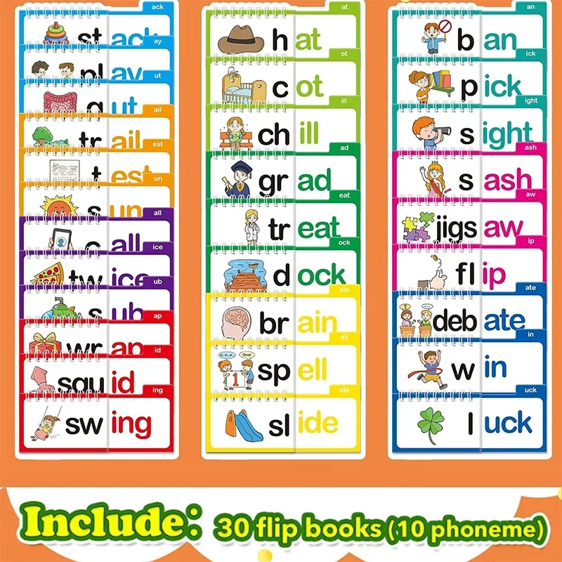 30 Lettura e rima Flip Books V - Kids Education Rhymes recensione e prezzo