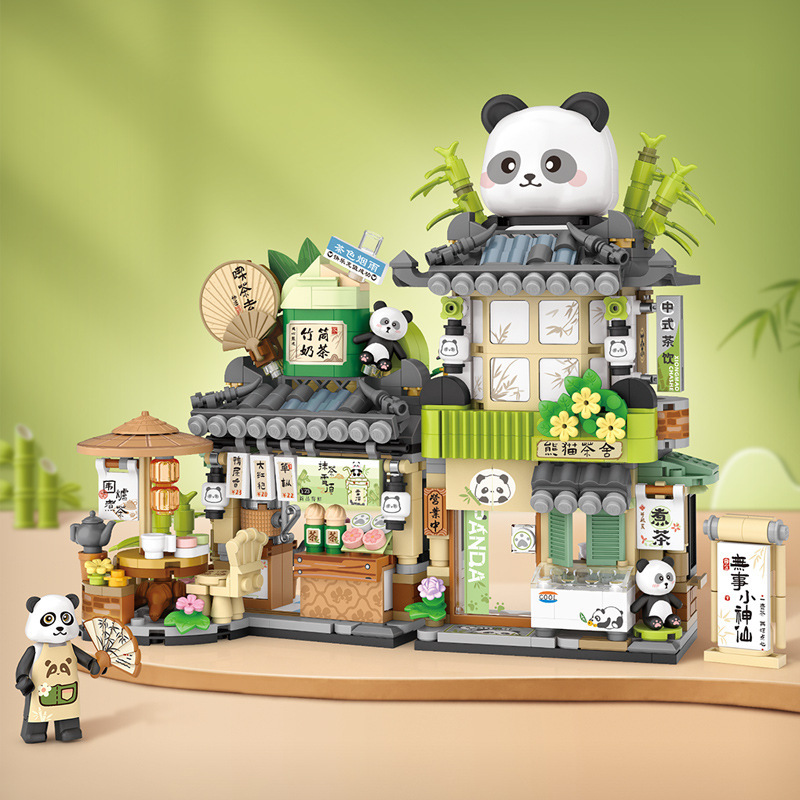 NUOVO Panda Pet Zoo Coffee Sho - Kids Education Store recensione e prezzo