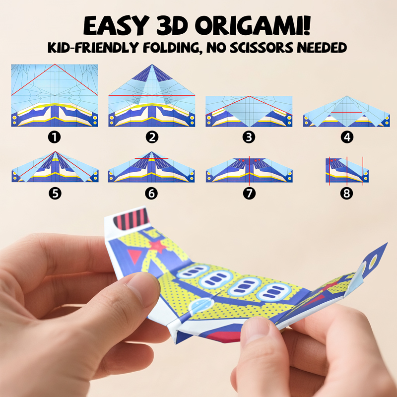 Kit di 36 Fogli per Origami di - Kids Educational Device recensione e prezzo