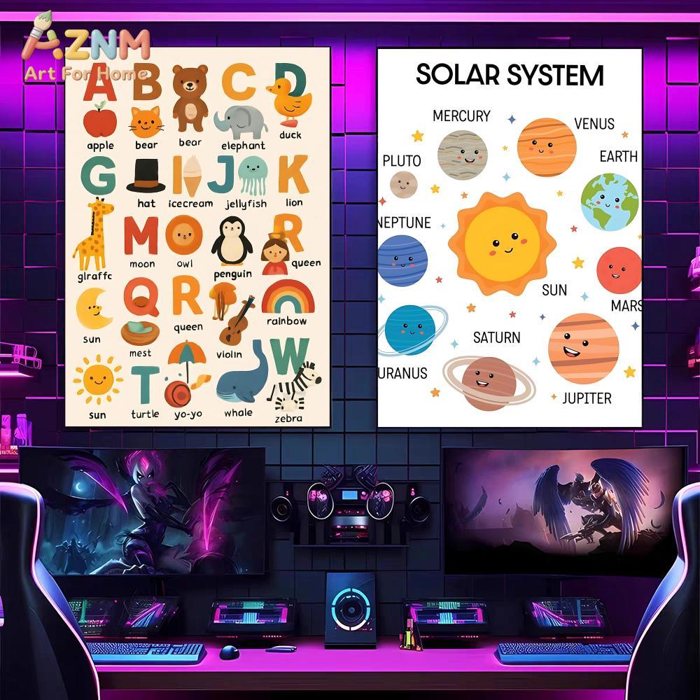 Poster Educativo per Bambini A - Kids Education System recensione e prezzo