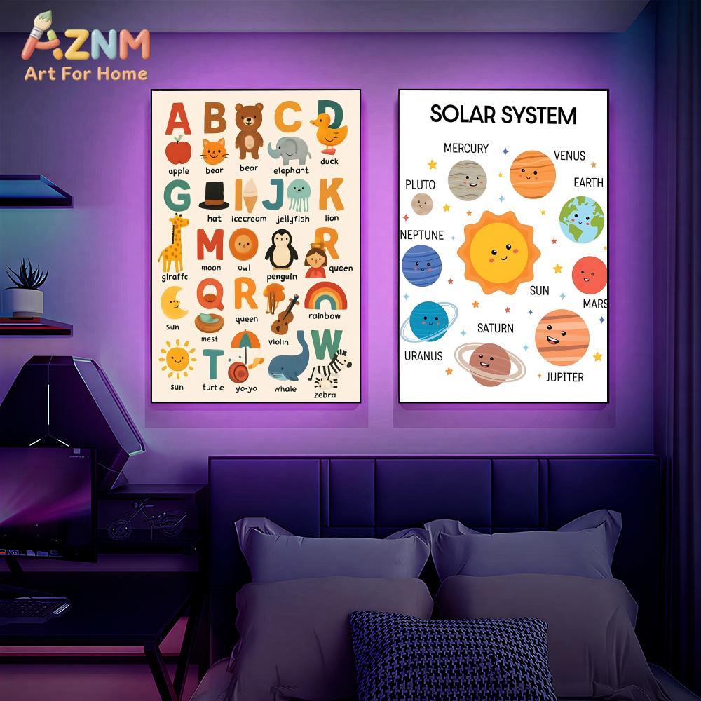 Poster Educativo per Bambini A - Kids Education System recensione e prezzo
