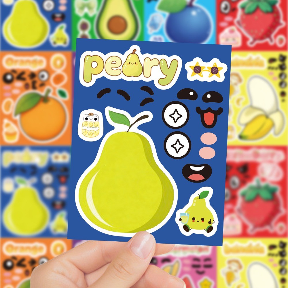 8 Fogli di Adesivi Impermeabil - Kids Education Store recensione e prezzo