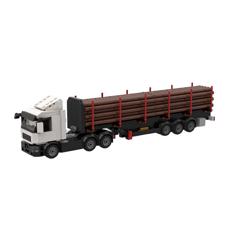 215 Pezzi MOC City Cargo Log T - Kids Education Login recensione e prezzo